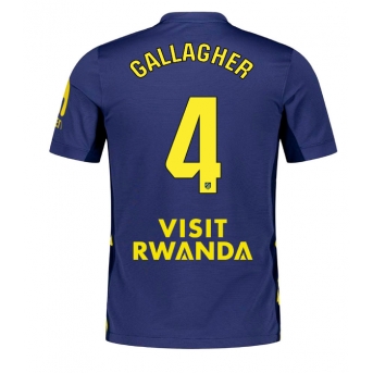 Billige Fotballdrakt Atletico Madrid Conor Gallagher #4 Replika Bortedrakt 2025-26 Kortermet